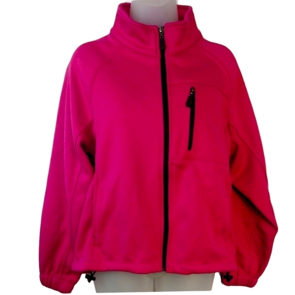 i5 Apparel Pink‎ Zip Up Jacket